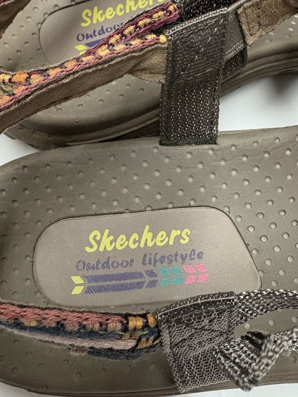 Skechers Outdoor Lifestyle Reggae Sew Me Boho Woven Sandal Multicolor Sz 10 - Picture 4 of 9